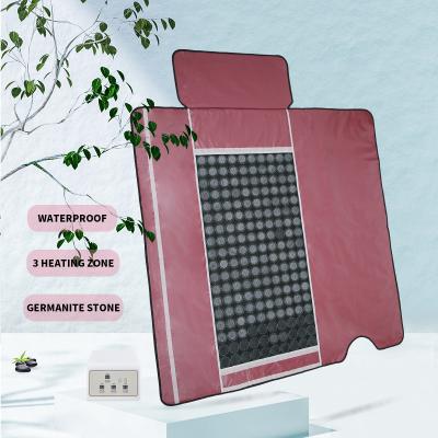 Custom Far Infrared Sauna Blanket Bed Wrap For Detoxification Rehabilitation