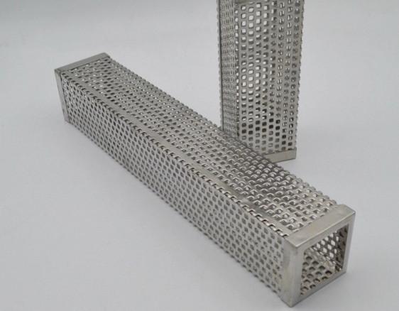 6 12 304 Stainless Steel Cold Smoke Generator Tap Cubic BBQ Pellets Smoker Tube