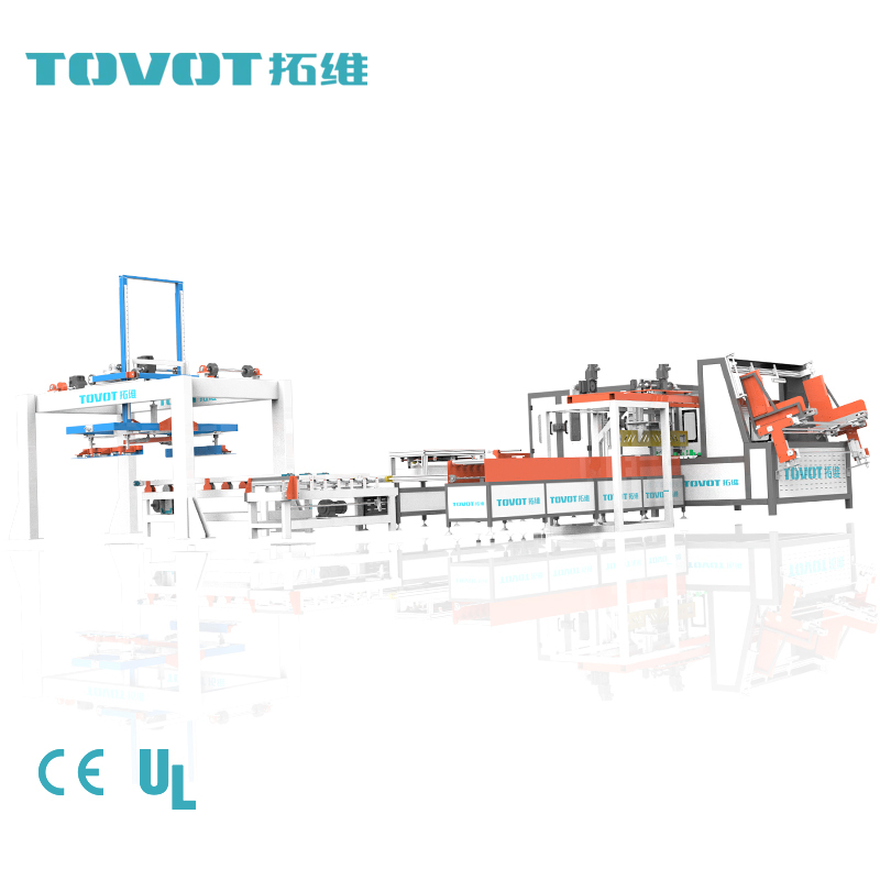 28kW 380V Auto Packing Machine , Industrial Carton Packaging Line