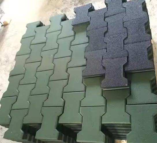 Interlocking Horse Stall Mats SBR Rubber Anti-Slip Flooring