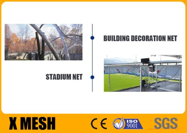 3.2mm Stainless Steel Rope Mesh Animal Enclosure Mesh Rust Resistance