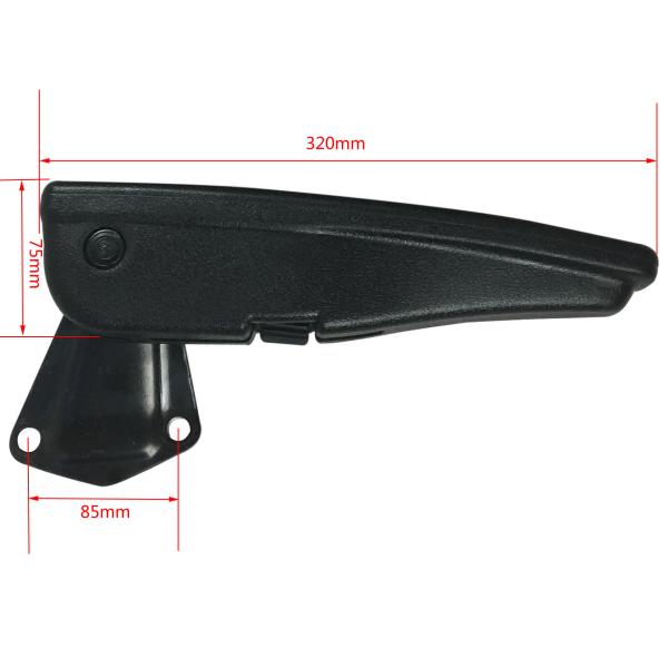 Polyurethane de espuma de PU auto-esculpido asiento del conductor del barco de marina apoyabrazos ajustable personalizado