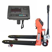 Warehouse Truck Scale Pallet Jack 1150*685mm 2000kg With A12E Indicator