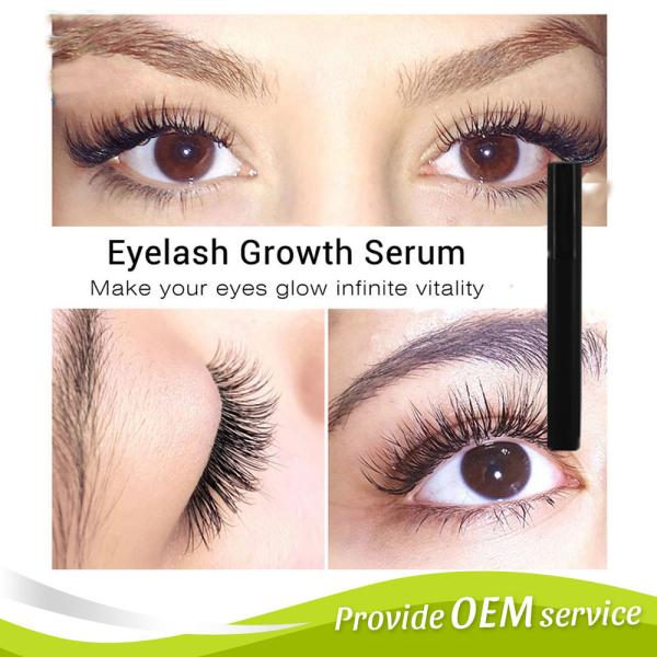 Herbal Natural Eye Makeup Mascara / Eyelash Enhancing Serum For Girls