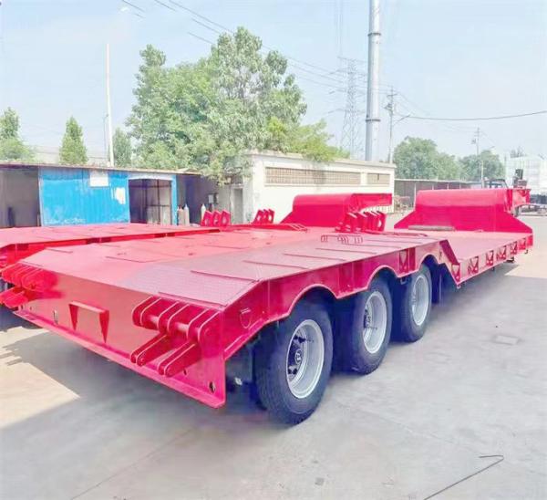 3 Axles 60/100/160 Tons Flatbed /Tipper /Container /Skeleton /Skeletal Semi Trailer