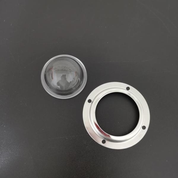 50Mm conduziu a lente de vidro, lâmpada da estrada/módulo conduzido da luz de rua com suporte do metal