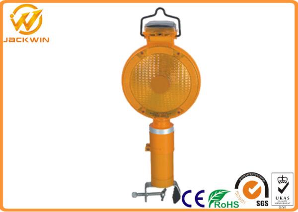 Solar Hazard Traffic Warning Lights optional mounted Barricade Construction Caution
