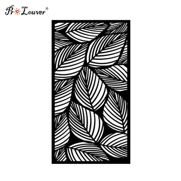 Leaf Design Aluminum CNC Laser Cut Screen for Interior/ Exterior Decoration