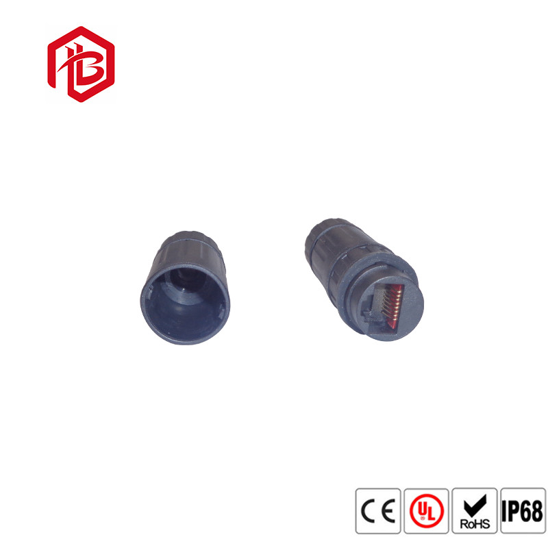 фронт соединителя IP67 IP68 8P 8C M19 RJ45 водоустойчивый - гнездо держателя RJ45 панели