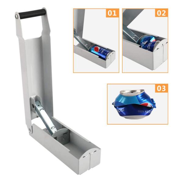 Sturdy Wall Mounted Can Crusher Aluminum Can Compactor Easy To Operate