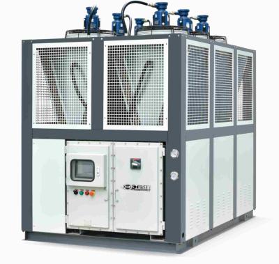JLSF-60AD Screw Air Cooled Chiller , Explosion Proof Chiller For Chemical Industry