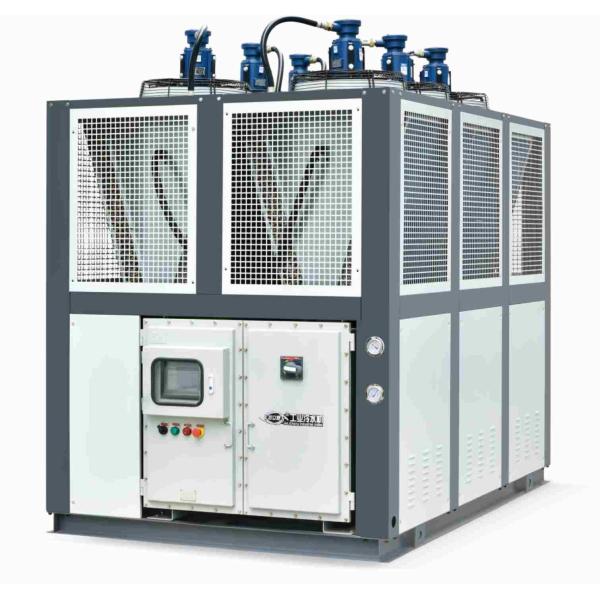 JLSF-60AD винтовой охлаждаемый воздухом чилер, взрывозащитный чилер для химическ