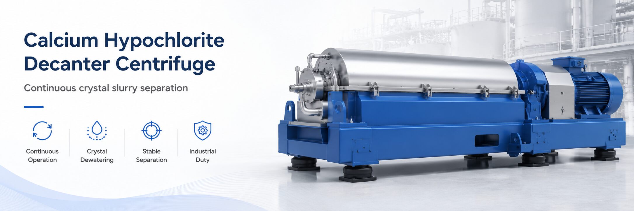 Calcium Hypochlorite Decanter Centrifuge