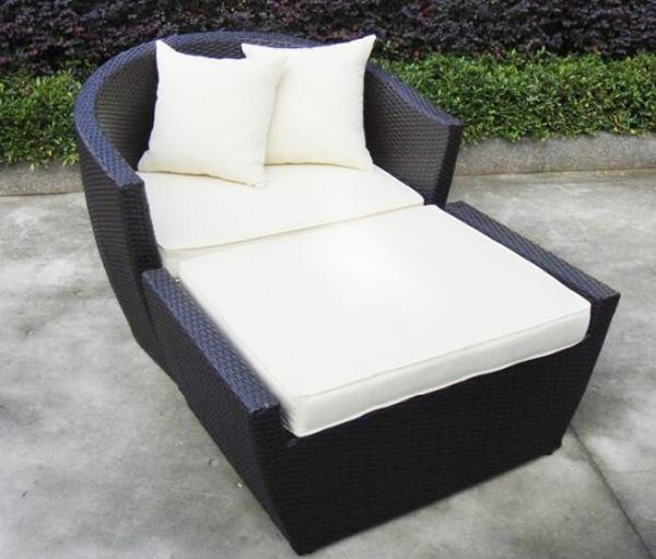 Leisure Aluminium PE Rattan Wicker Sofa sets Outdoor Garden Backyard wicker Patio sofa furniture