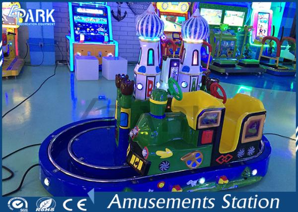 Hot Sale Amusement Game Machine Round Castle Train For Children
