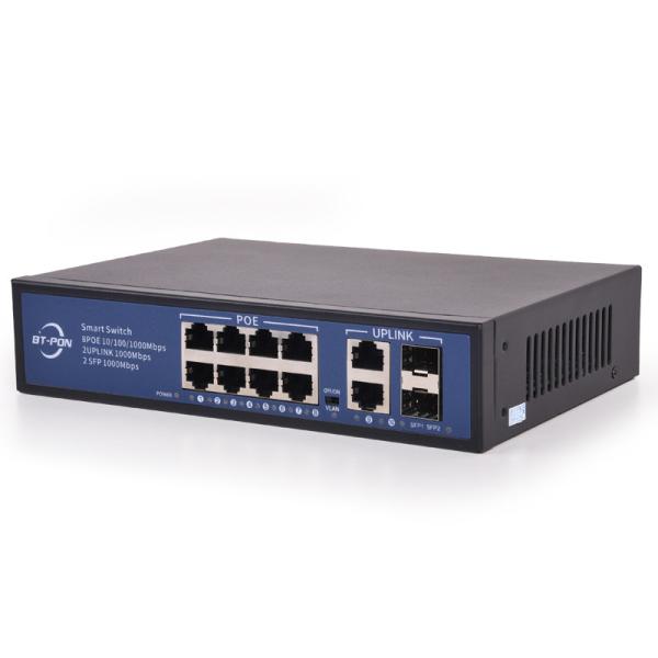 10/100 Mbps 8 переключатель Poe сети 10 портов для камеры IP