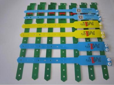 Cheap PVC Bracelet ID NFC Disposable Medical Bracelet , Custom Print Logo , Many Size Avaiable