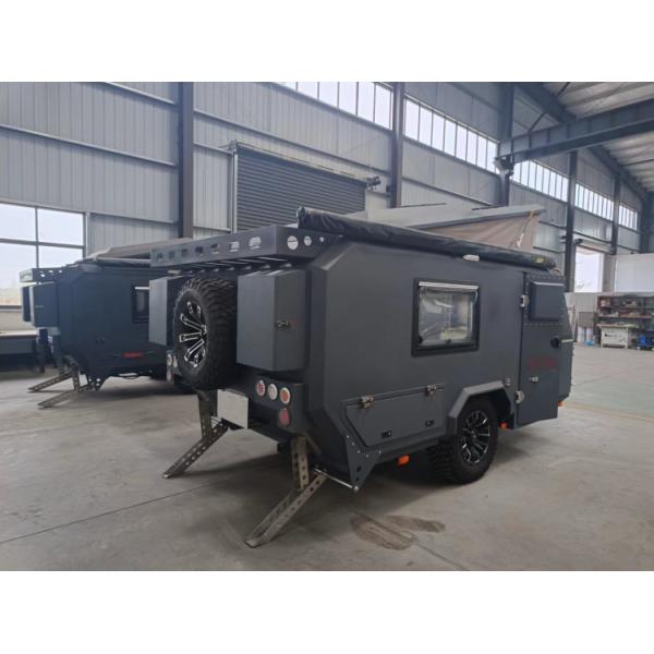 Light Weight Off Road Camper Trailer Fashionable Designed Top Tent Trailer