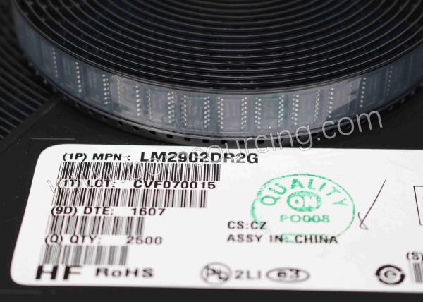 LM2902DR2G General Purpose Amplifier 4 Circuit 14- SOIC 1MHZ Surface Mount