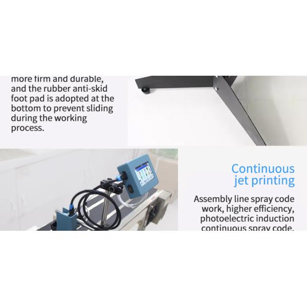 Inkjet Printer for Production Line Model Tij Online Mask Date Letter Logo Printing Machine