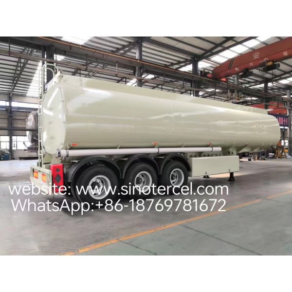 SINOTERCEL Three-axle  40 CBM fuel tank semi-trailer