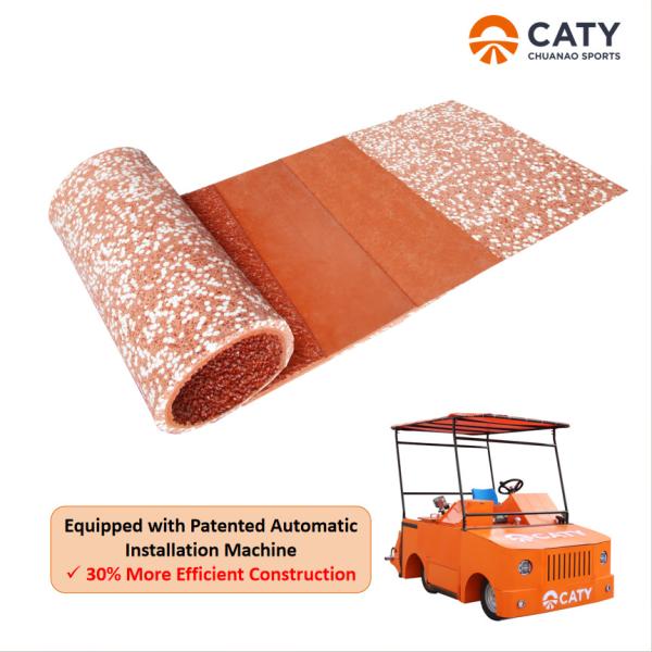 Safety-Enhanced Multi-Use EPDM Recreational Trails For Jogging Track , Cycling Track & Wheelchairs