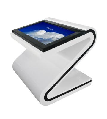 Network PC Inside Interactive Touch Screen Kiosk 1920 * 1080 Resolution For Exhibition Halls
