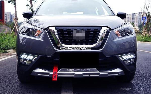 Nissan Kicks Car LED DRL daytime running lights driving daylight