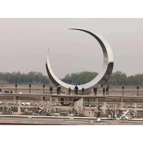 Outdoor Abstract 316L Stainless Steel Art Sculptures