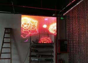 A tela video transparente RGB da parede do diodo emissor de luz de AC85V