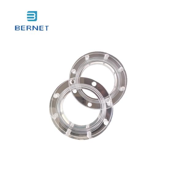 Bernet Cheap Price Light weight 8 Holes Acrylic Sight Glass Visual Flange for Fuel Tanker