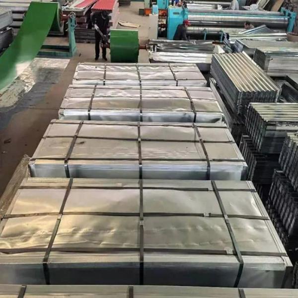 Steel Plate Dx51d SPCC SGCC G30/60/90 Z275 Zinc I Metal Gi Strip Tile Sheet Trapezoid Container