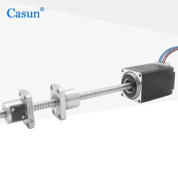 Casun Motor Ball Screw Stepper Motor 100mN.m 3.78V High Precision Stepper Motor for CNC Machine