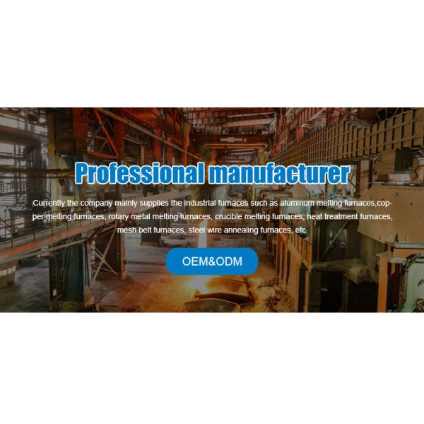 60kg/hour Electric Power Mesh Belt Carburizing Furnace with PID Temperature Regulation for Long Service Life
