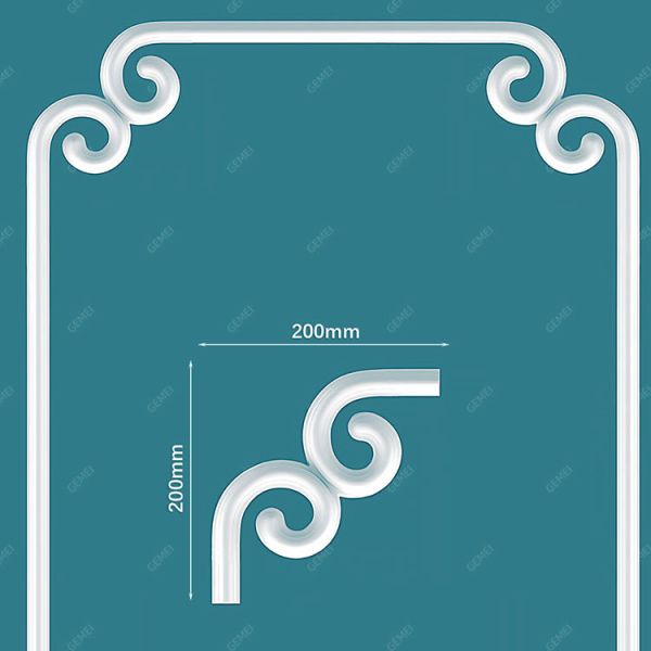 GD-85002 Wholesale Urethane Foam Panel Waterproof Multi-Unit Residential Wall Ornament For Church