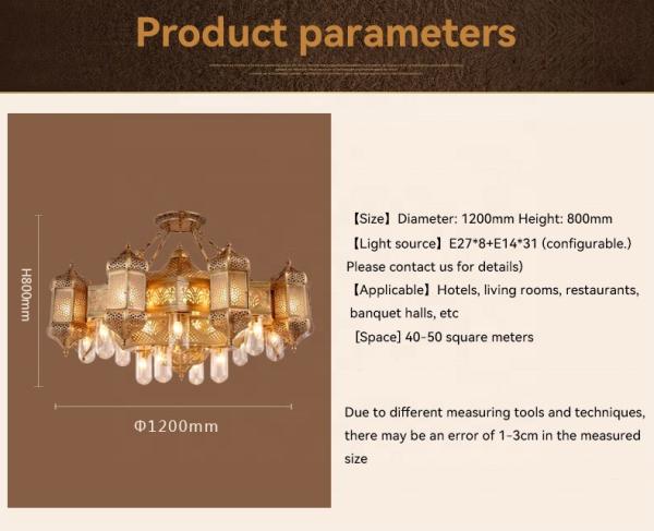 Decorative Handmade Copper Chandelier Lighting Copper Light Chandelier