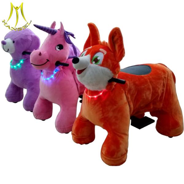Hansel animal scooter for mall and safari motorcycle anima ride with stuffed go karts motorized animals sale