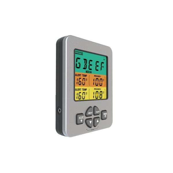 Двойной гриль Temp & термометр мяса цифровой с бипер автоматической тревожной си