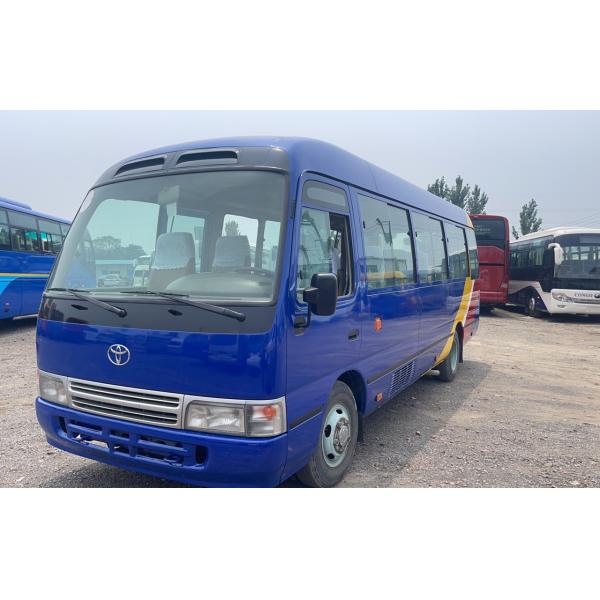30-Seater Diesel Toyo Ta Coaster Mini Bus with Luxury Design and Fuel Efficiency