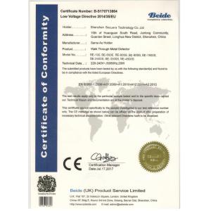 SHENZHEN SECUERA TECHNOLOGY CO.,LTD Сертификации