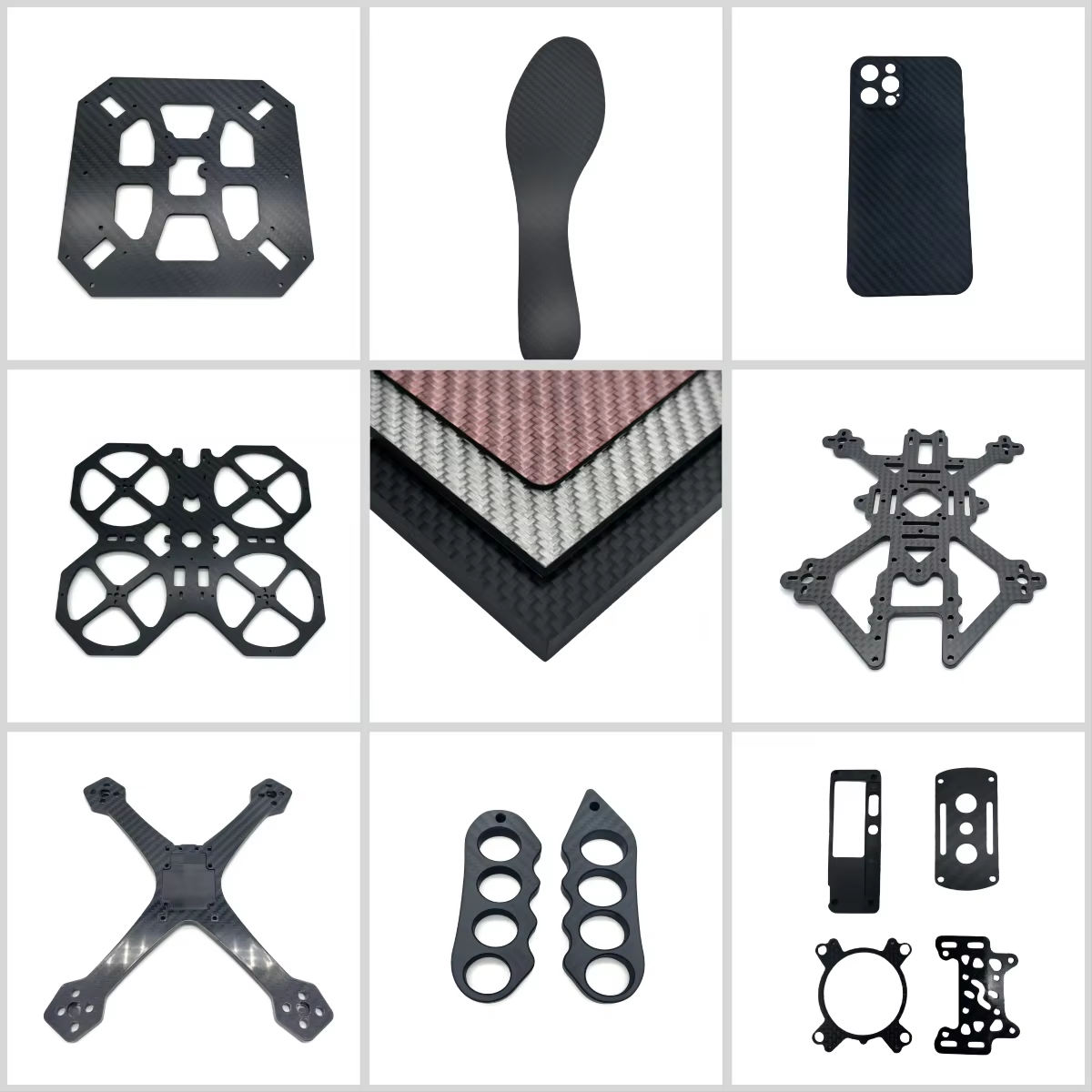 High Strength Lightweight Carbon Fiber Sheet and Plate with Custom Cutting for Aerospace and Industrial Applications
