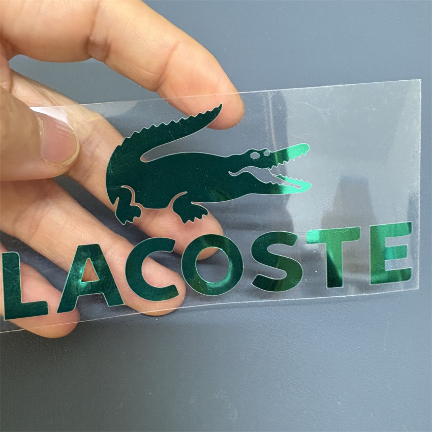 Stretchable Custom Metallic HTV For Custom Designs For Activewear