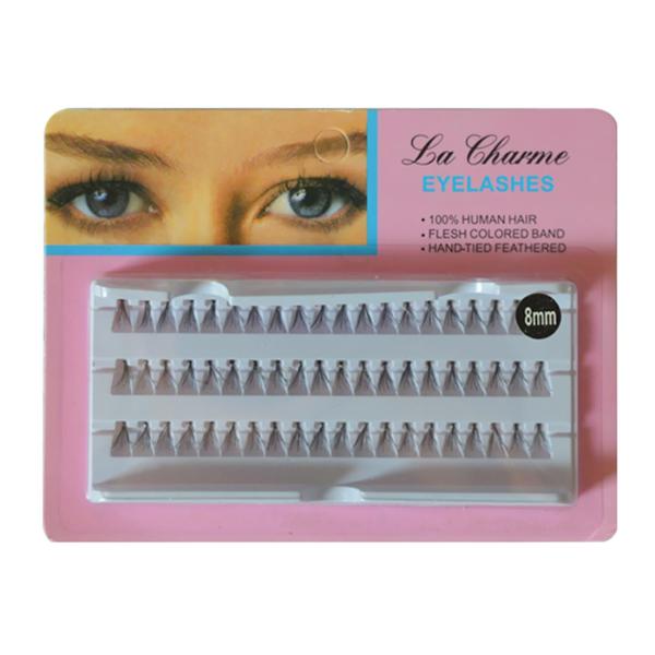 Цена по прейскуранту завода-изготовителя 60pcs/Set макияж расширения ресницы группы ложной ресницы черноты 8/10/12 mm Lashe естественный поддельный длинный