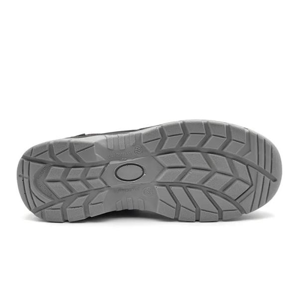 Chaussures de travail en maille respirante en cuir suède anti-ponture hommes chaussures de sport