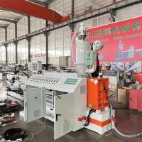 Extrudeuse à vis en plastique de 50 kW, extrudeuse à tuyaux ondulés DWC de 50 mm à 160 mm