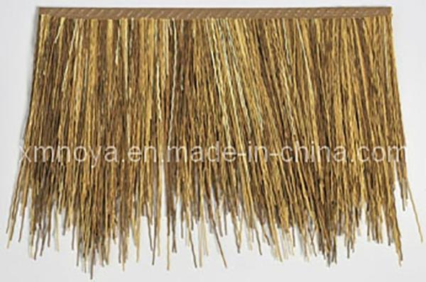 Palha de telhado sintético amarelo tropical africano personalizado para decoração de telhado na melhor das hipóteses