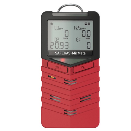 MicMeta IECEx/ATEX/EMC/Marine Certified Multi Gas Detector Portable for CO H2S