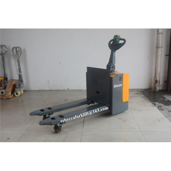Small Electric Pallet Truck With High Performance Hydraulic Pump Low Noise