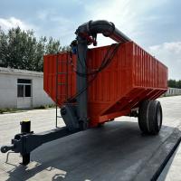 Plaques d'acier Tracteur Chariot de grain 360 degrés rotation pour la logistique agricole