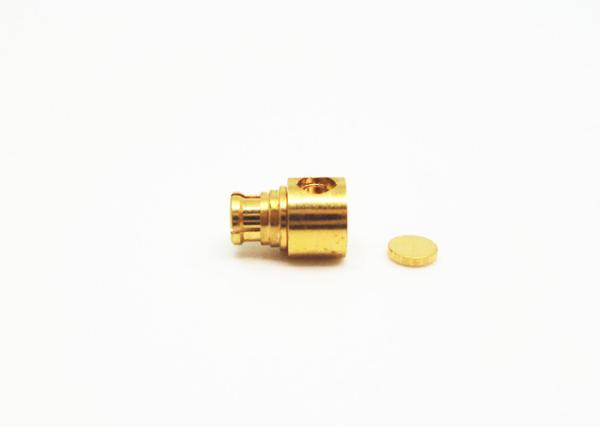 Conector fêmea do RF do ângulo direito, ouro do conector coaxial de SMP RF chapeado